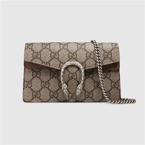 dionysus gg supreme super mini bag gucci|gucci dionysus black suede.